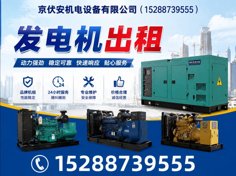 衡阳发电车租赁展示图