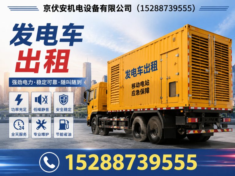 衡阳柴油发电机组出租展示图